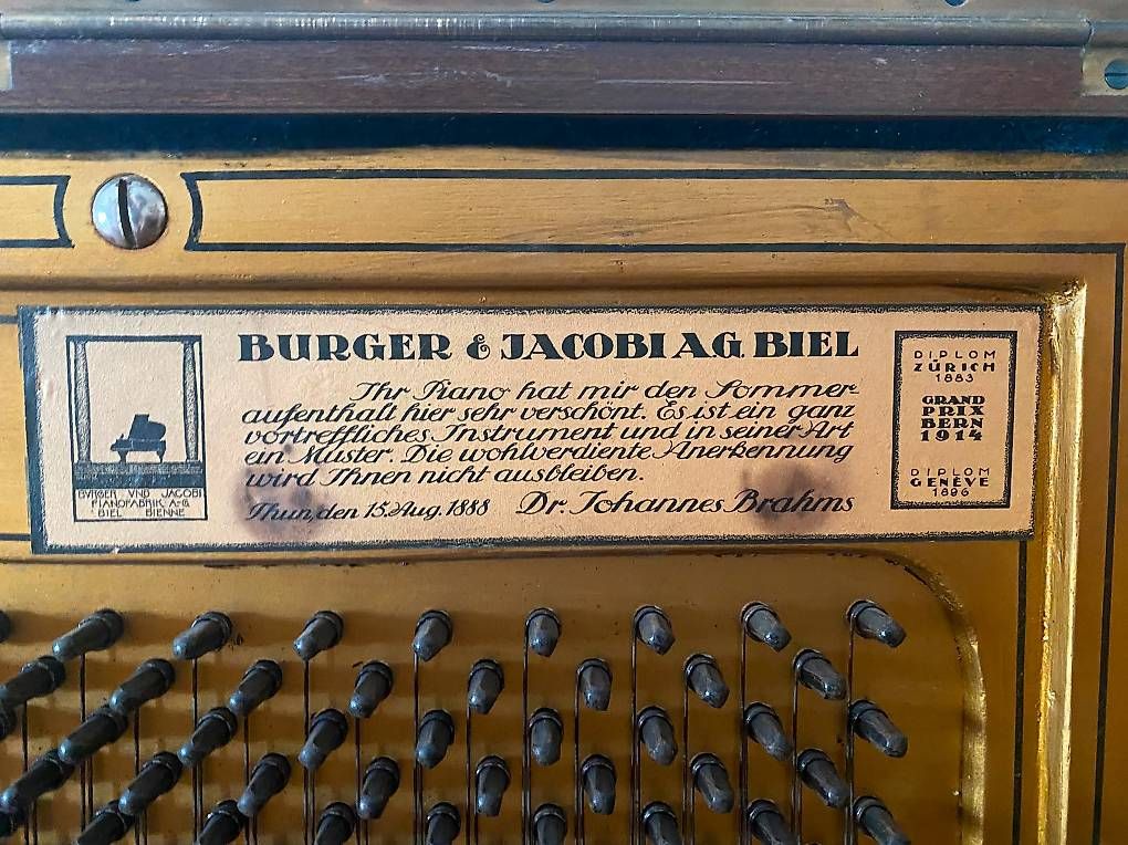 Strumenti musicali: Klavier, Burger & Jacobi, Holz, braun – Usato da Zürich venduto da hil_fw7c 4
