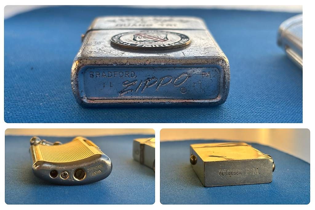 Briquets: Briquets ZIPPO, SAROME, PM German – D'occasion à Crans VD par AlainScott 1
