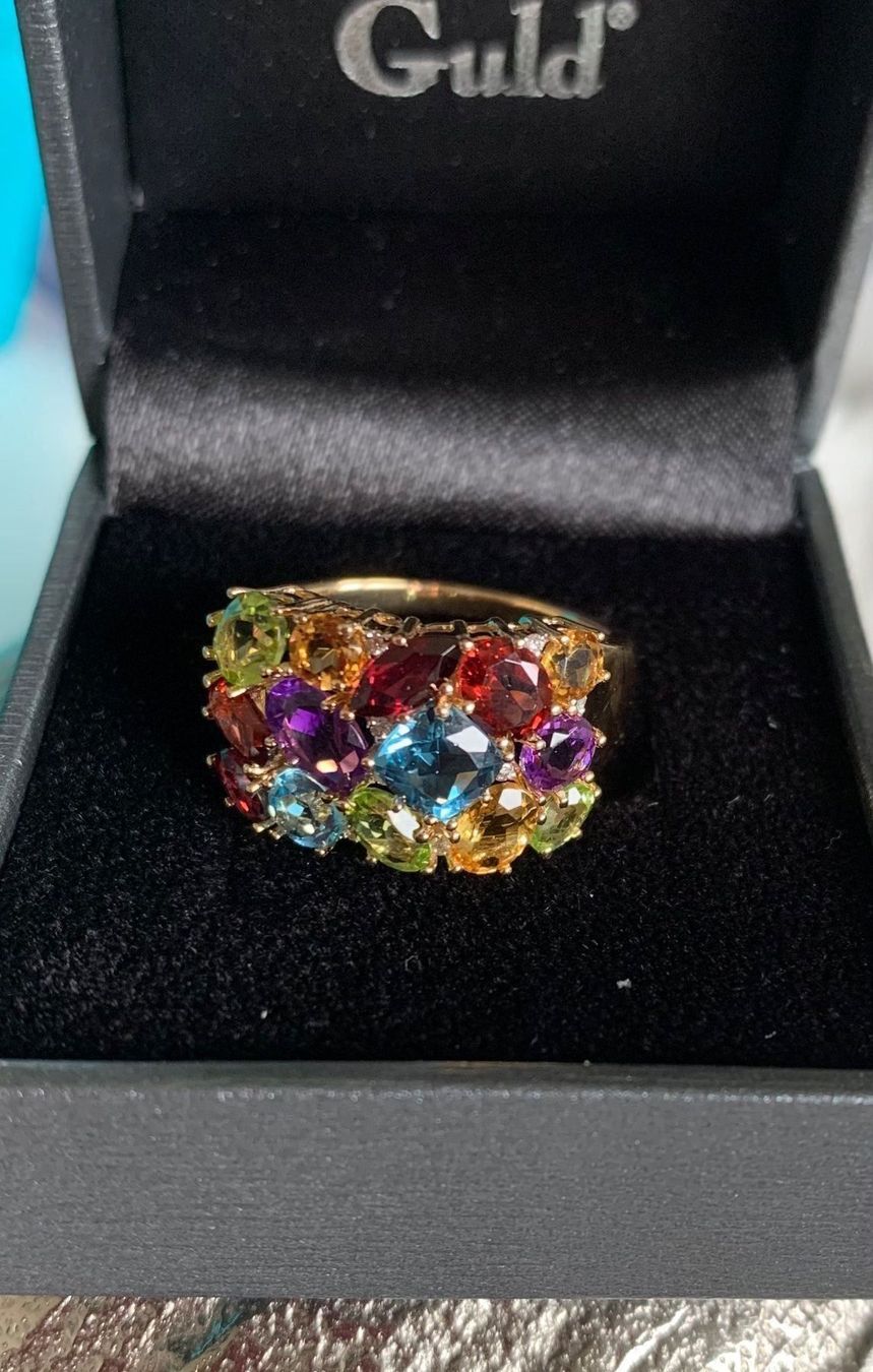 Ringe: Ring 18 K Gold mit Edelsteinen – Neu (gemäss Beschreibung) aus Erlenbach ZH von mahiletti 5