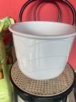 Topf Vase weiss 29xca. 32cm (mehrere siehe sep. Auktion)
