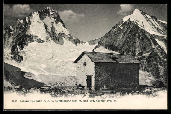 Ansichtskarten: Cabane Constantia S.A.C. Dentblanche und – Gebraucht aus Berlin von bartko-reher
