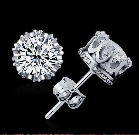Orecchini pendenti & Orecchini a lobo: Luxury Crystal Zircon Earrings Elegant – Nuovo e nell'imballaggio originale da Genève venduto da AGBERG 1