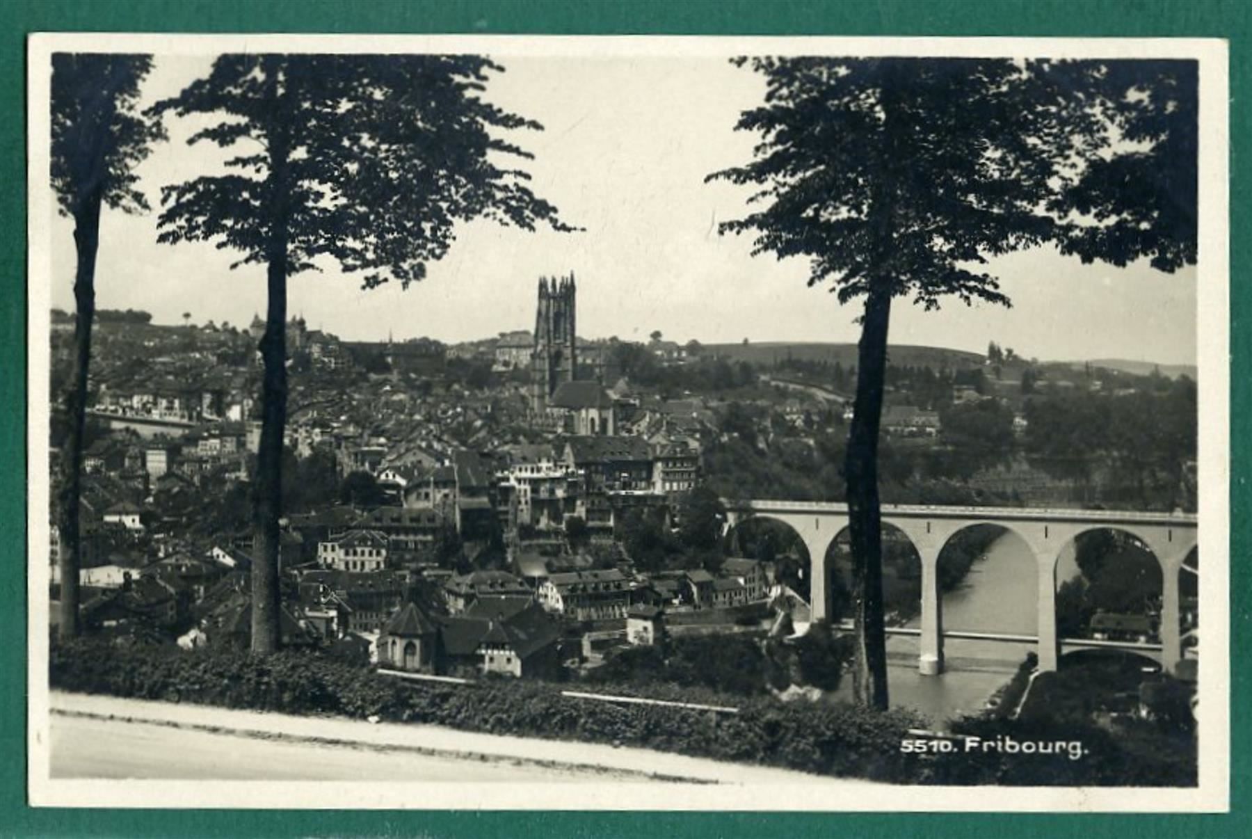 Cartoline postali: Fribourg, ca. 1930, ungelaufen – Usato da Sargans venduto da Hausi1951