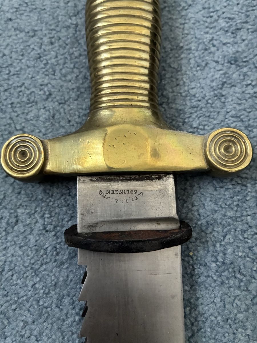 Schweizer Armee Armi bianche: Faschinenmesser SG 1842 – Usato da Gutenswil venduto da Antiques77 3