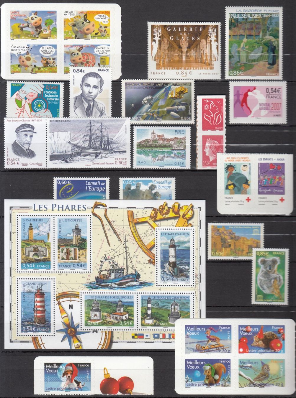 Tous les timbres: Frankreich 2007 postfrisch – D'occasion à Bürglen TG par StampGraf 8