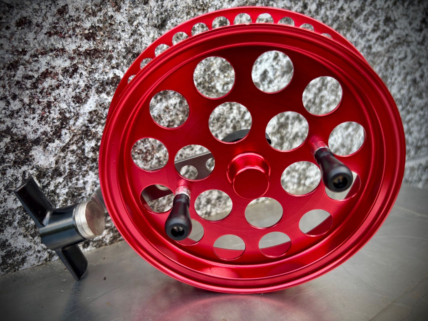 Rollen & Spulen: RedDevil  Wenderolle / Laufrolle Fluss – Neu (gemäss Beschreibung) aus Arbon von Helmuth 4