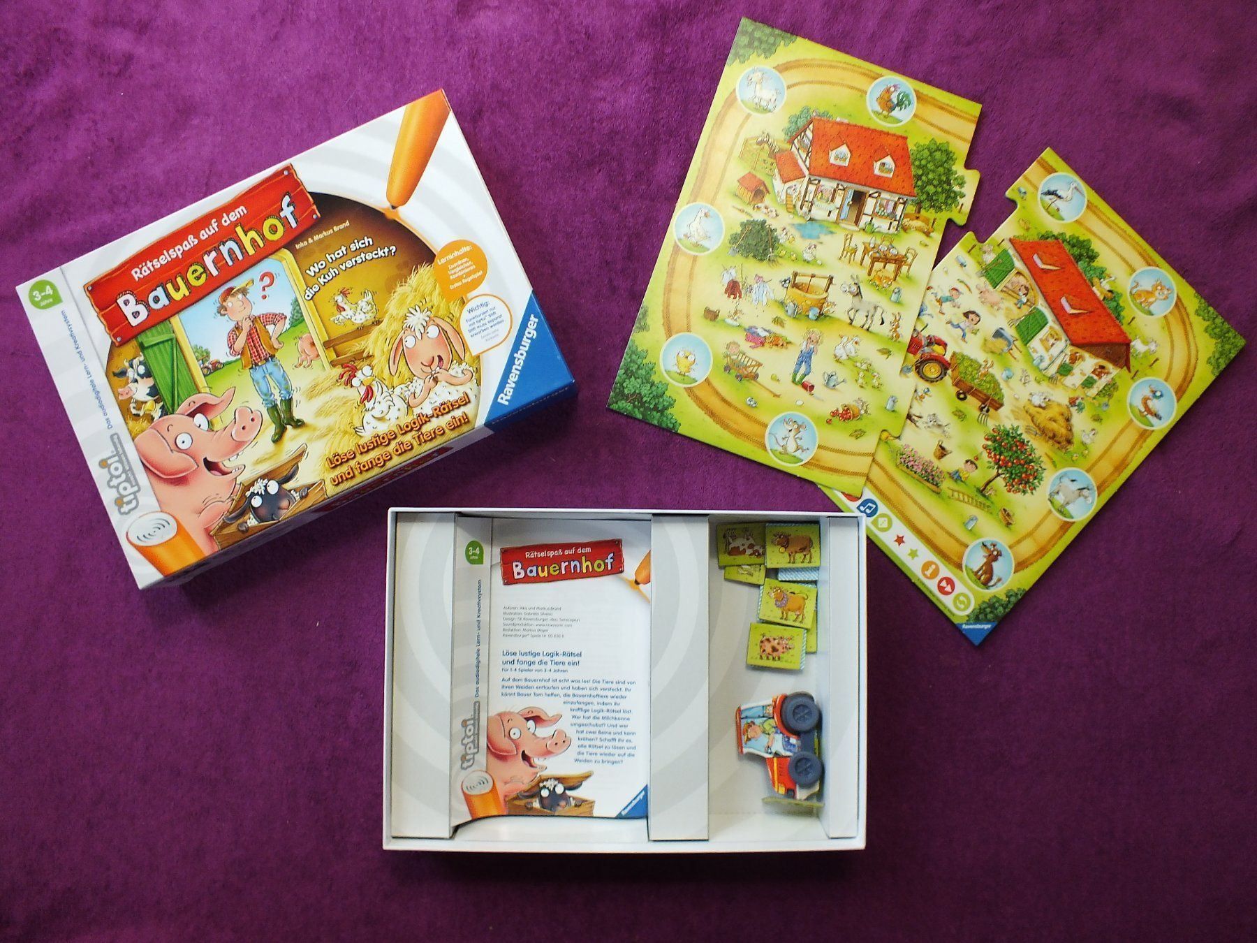 Ravensburger Giochi: tiptoi Rätselspaß auf dem Bauernhof – Usato da Müllheim Dorf venduto da Seeeule01 1