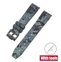 Bracelet Caoutchouc - Camo - Moonswatch - 20mm - avec outils