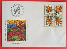 BJ59) 1977 ST-IMIER Karte Tag der Briefmarken