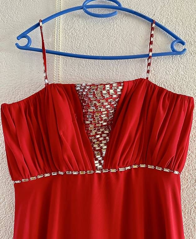 Vestiti: Abendkleid Rot – Usato da Nussbaumen AG venduto da JwC771 2