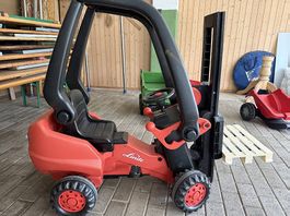 Kinderfahrzeug Linde Gabelstabler