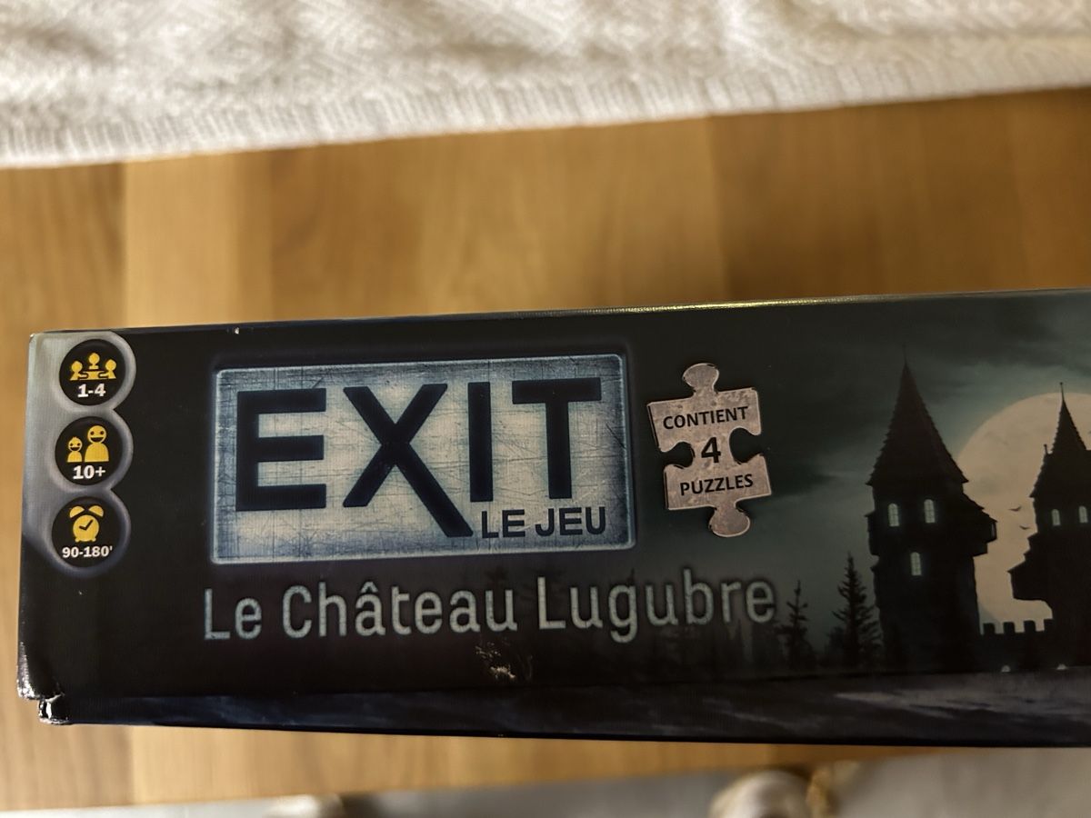 Puzzle: Puzzle EXIT - Le Château Lugubre, neuf – Nuovo e nell'imballaggio originale da Gorgier venduto da hcaroline4 1