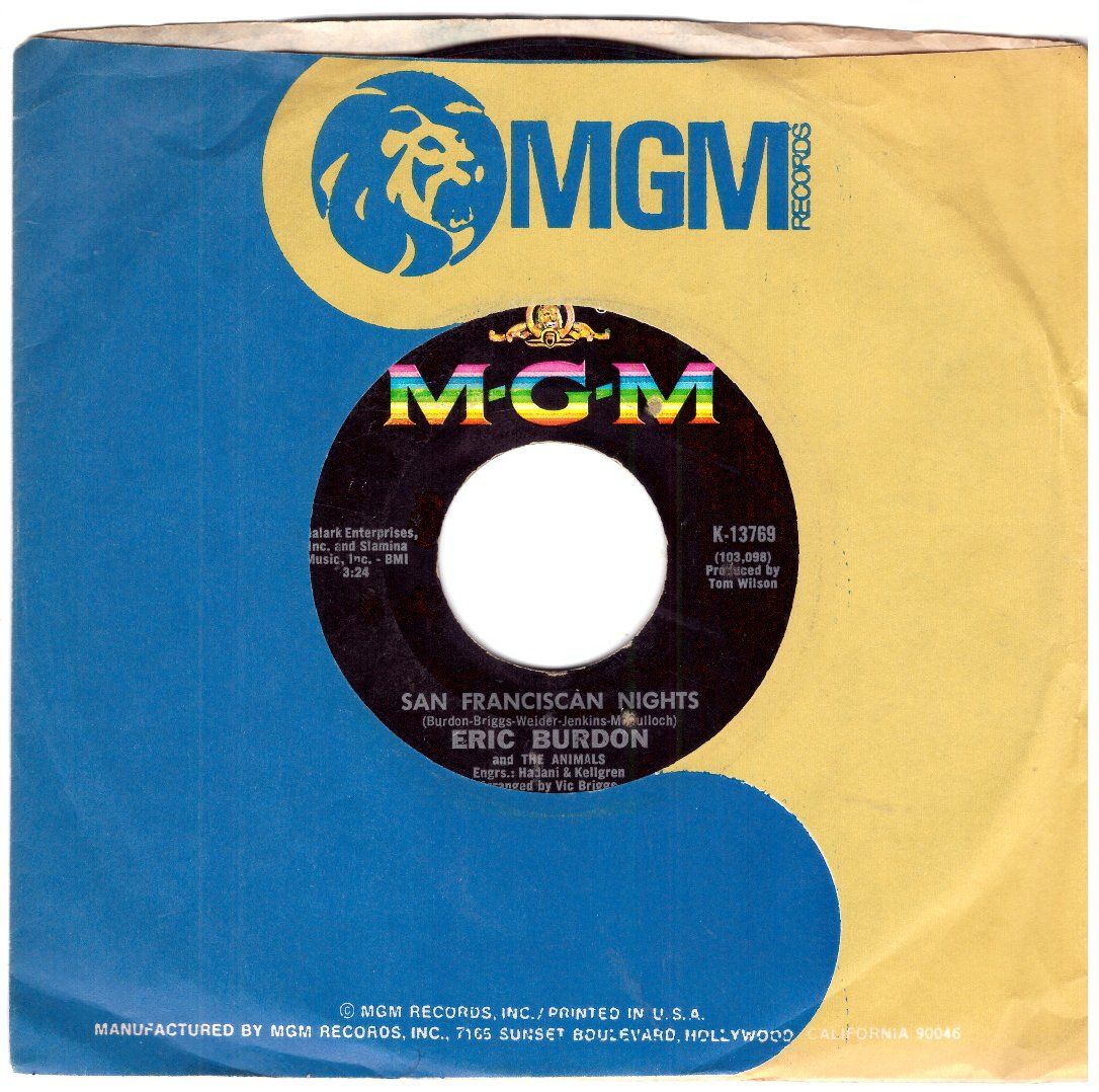 Vinyles: ERIC BURDON & THE ANIMALS – D'occasion à Bassersdorf par house-of-vinyl