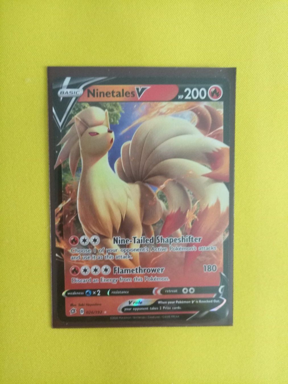 Cartoline: Ninetales V – Nuovo (secondo la descrizione) da Matzendorf venduto da SwissMagicKarten