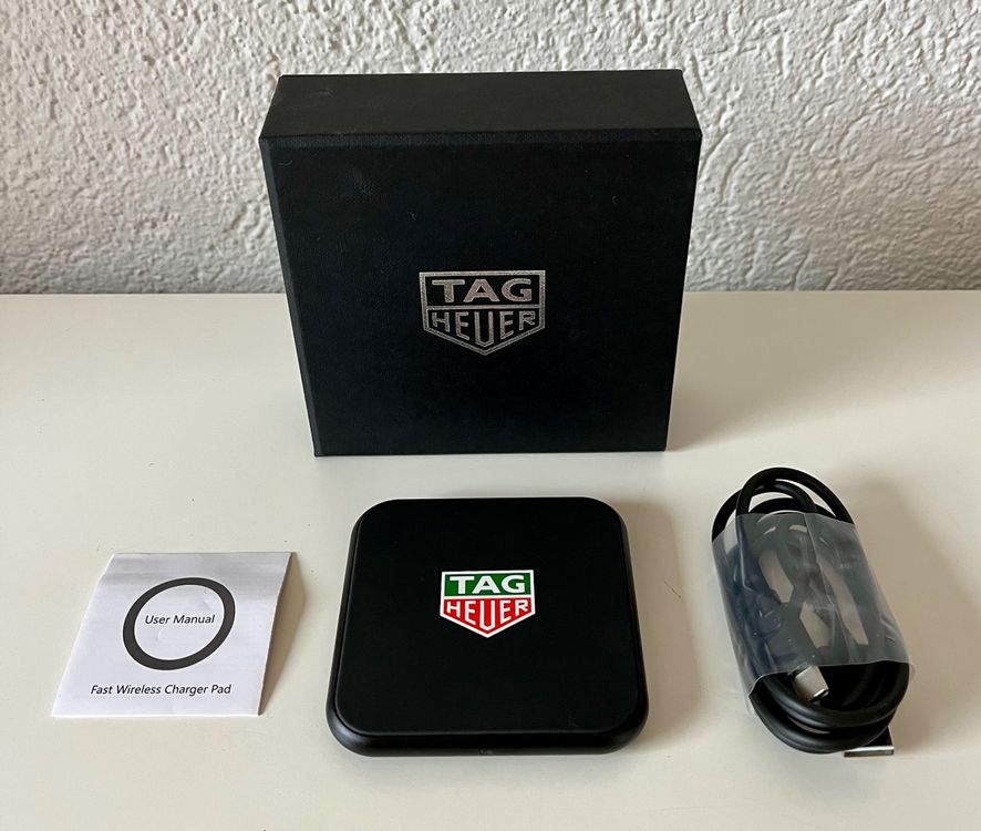 🎁 Chargeur universel à induction Tag Heuer neuf 🎁 (Neuf avec emballage ...