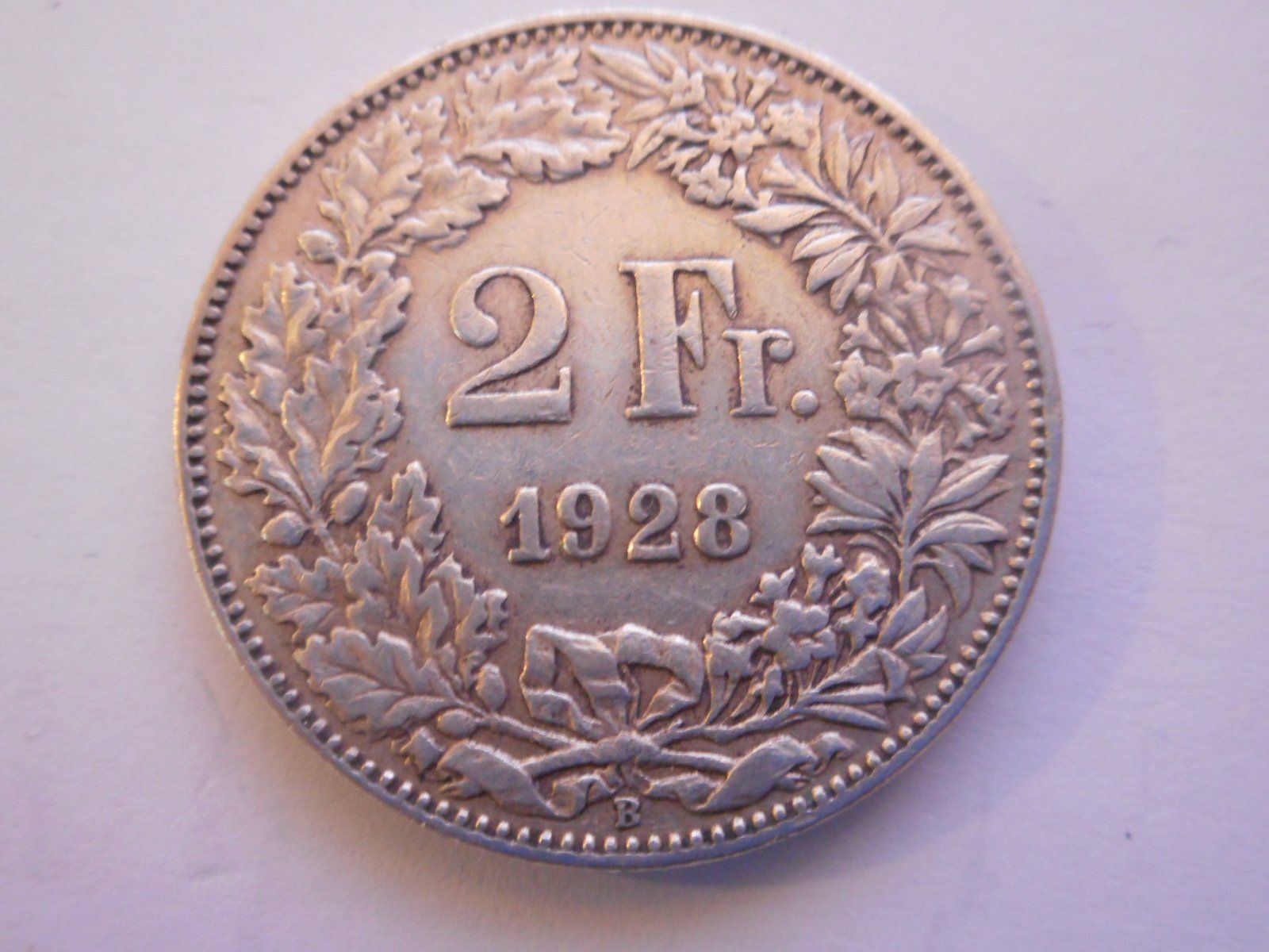 Tutti le monete: 2 Fr. 1928 silber – Usato da Kriegstetten venduto da pizlad2010