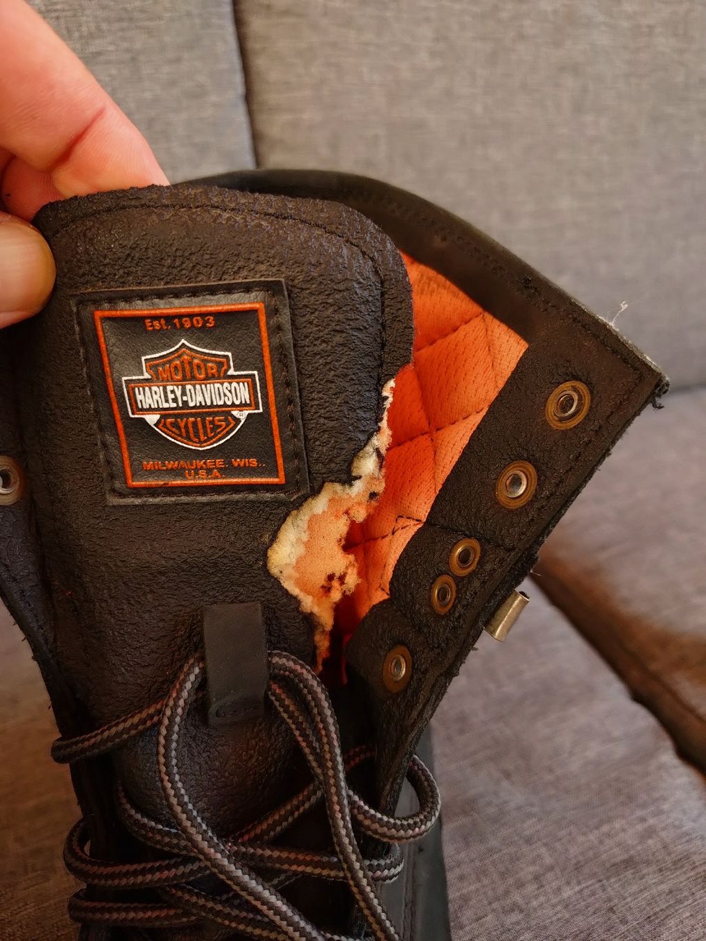 Harley-Davidson Damenschuhe: Harley-Davidson Schuhe Gr.40  – Gebraucht aus Goldach von Fuchour 3