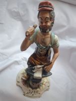 Lustige Vintage Keramikfigur Schmied Handarbeit