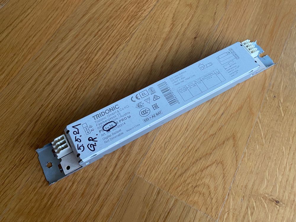 Tridonic Elektronisches Vorschaltgerät 1x36 T8 PRO lp (Gebraucht) in