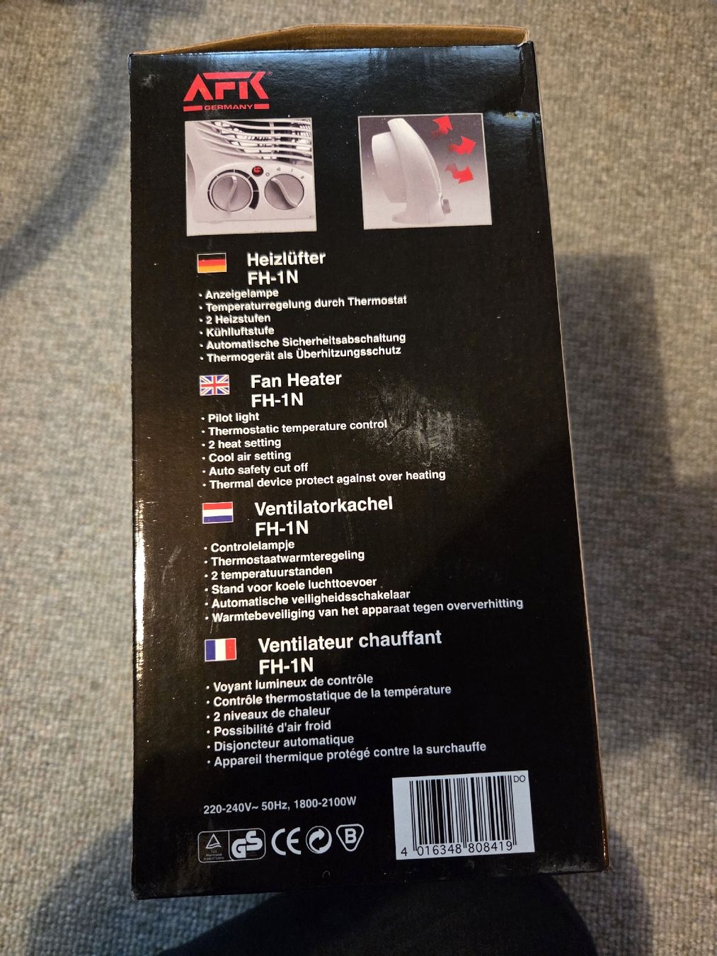 Radiateurs: Heizlüfter. Fan Heater. – D'occasion à Reinach AG par FranziskaMendes 1