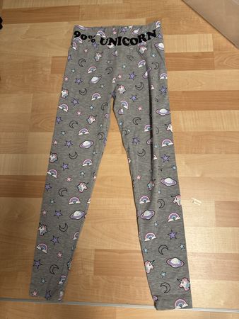 Mädchen Leggins Tally Weijl Gr. 32 Einhorn Unicorn