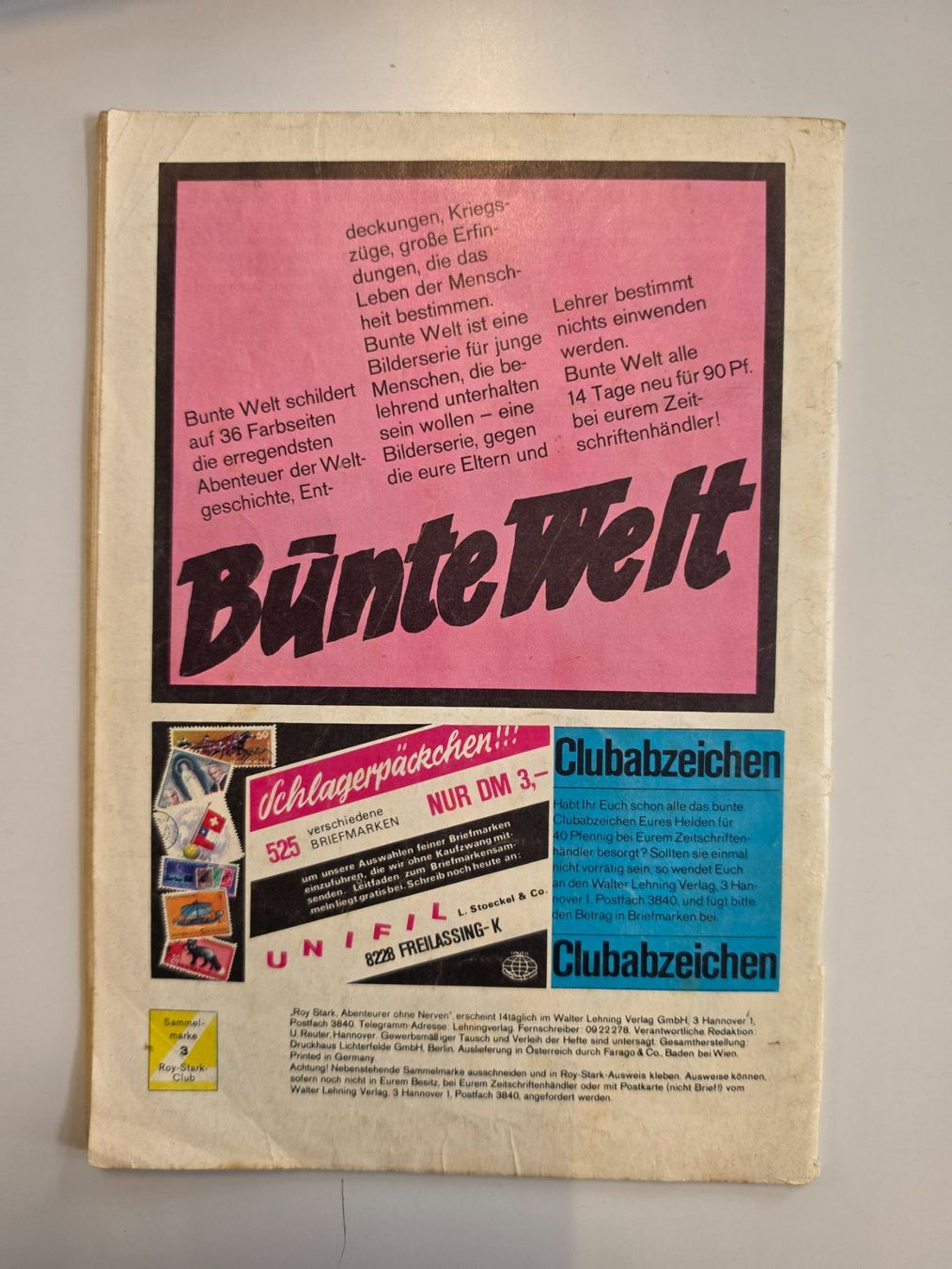 Fumetti: Roy Stark 3, Zustand 3! – Usato da Winterthur venduto da Bratwurstbrater 1