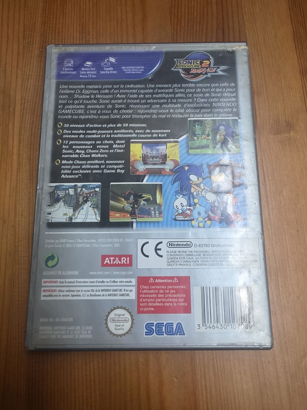 Giochi: Sonic Adventure 2 Battle Gamecube – Usato da Chavornay venduto da Crash37 1