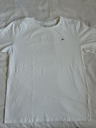 T-shirt Tommy Hilfiger blanc, taille 14-16 ans
