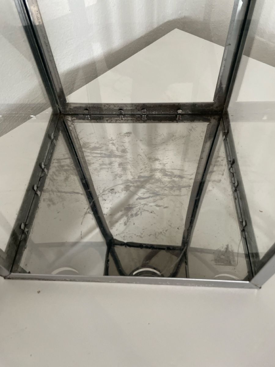 Micasa Lanterne: 2x Windlicht Glas Metall modern – Usato da Holderbank AG venduto da Hallo104 4
