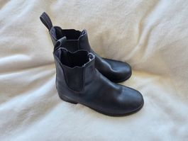Bottines d'équitation caoutchouc noir EU 37