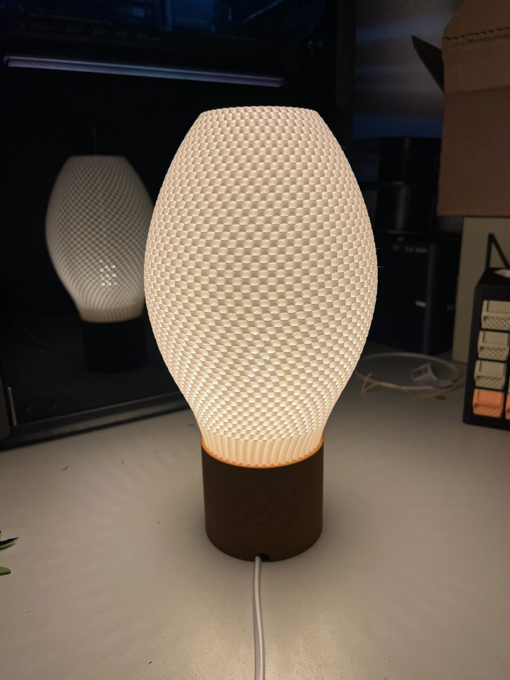 Lampade: Standleuchte "Woven Light "ca. 31 cm hoch – Nuovo (secondo la descrizione) da Tenniken venduto da Dom2011 2