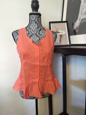 Vest-Top aus 100% Leinen