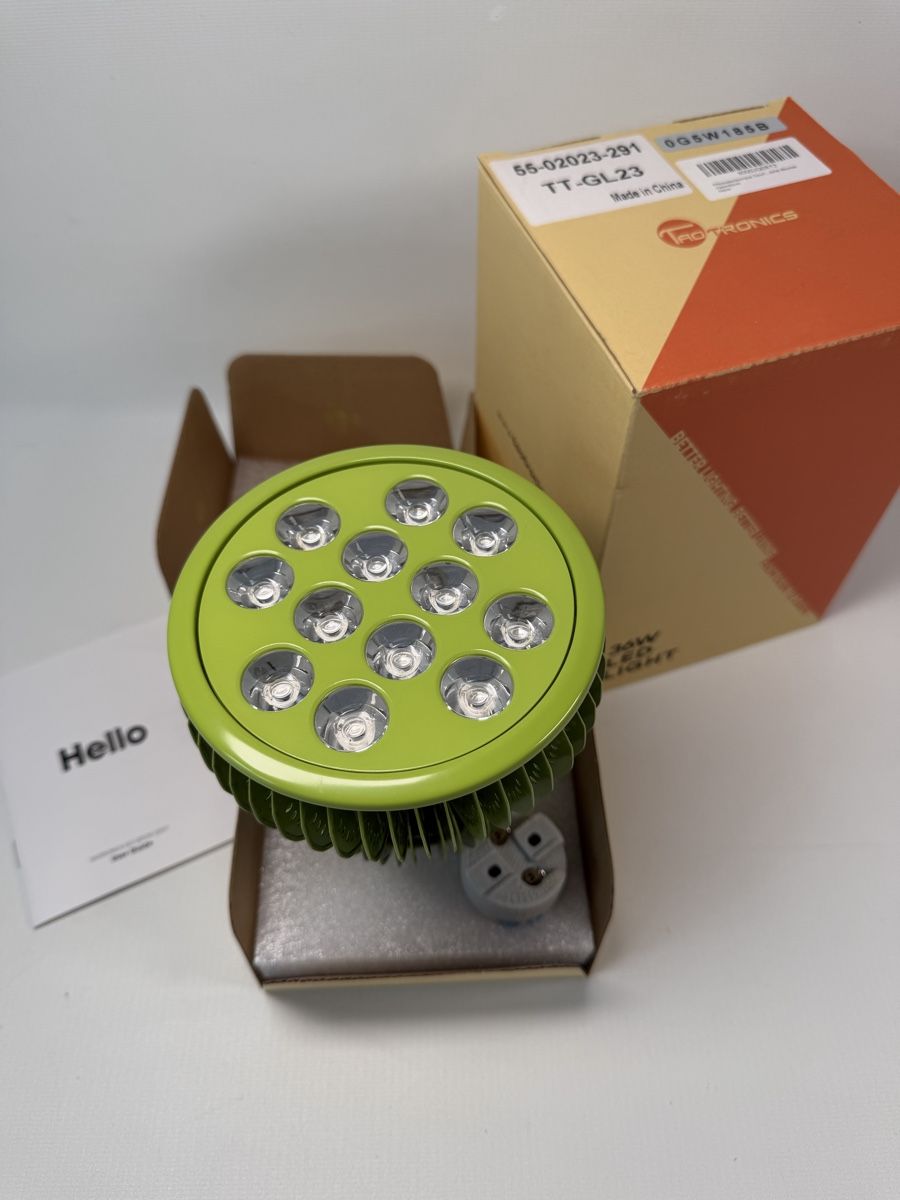 Lampade: TaoTronics TT-GL23 36W LED Grow Light E27 Pflanzenlampe – Nuovo (secondo la descrizione) da Rombach venduto da vir_2dsd 1