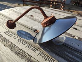 AnNo12 Alte Lampe/Hof Lampe/Bauern Lampe/Alte Aussen Lamp