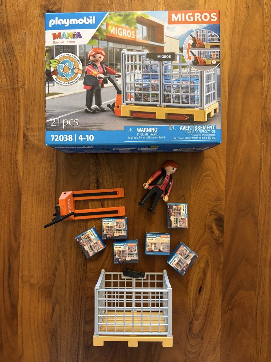 Playmobil Giocattoli: 5 Playmobil-Set Migros – Usato da Horw venduto da bar_5nkm 4