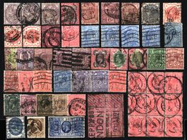 Großbritannien – Perfin-Sammlung ab 1880