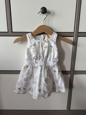 Cute summer dress for baby girl, size 3M, like new!