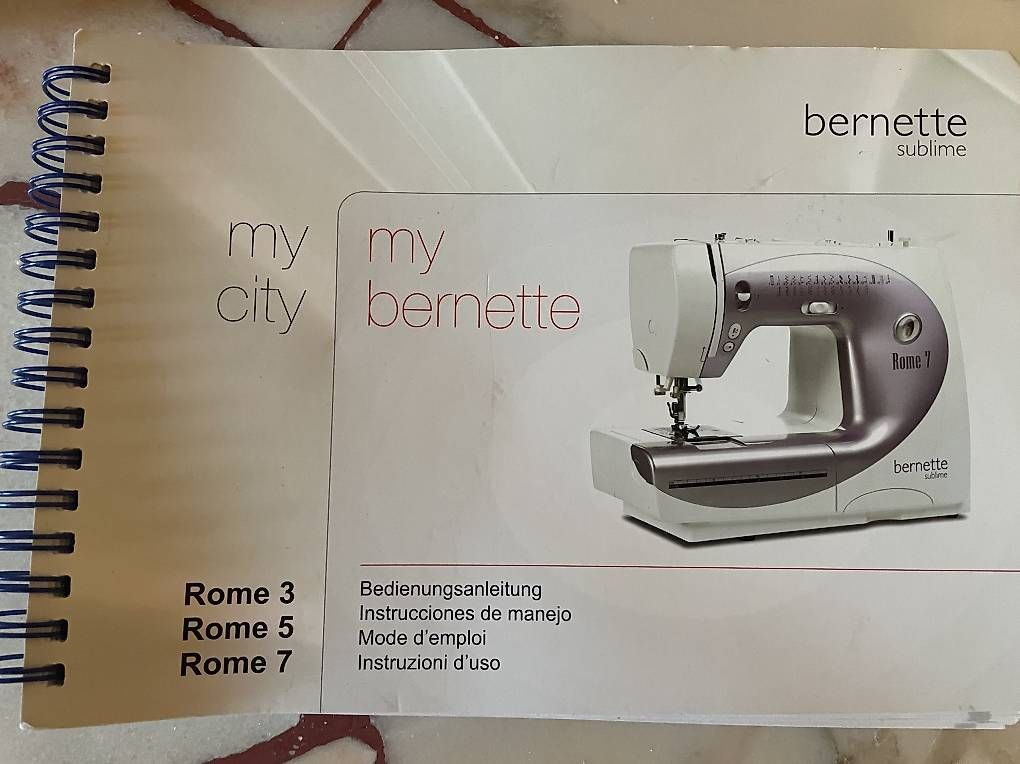 Macchine da cucire: Rome 3 Bernette nuova! – Usato da Mendrisio venduto da mar_ws8b 2