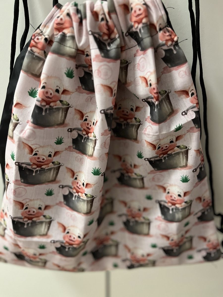 Borse & Zaini: Kinderturnsack Schweinchen – Nuovo (secondo la descrizione) da Schaffhausen venduto da grogga 1