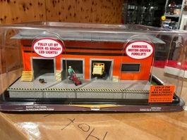 modellautos diorama garage laden lager