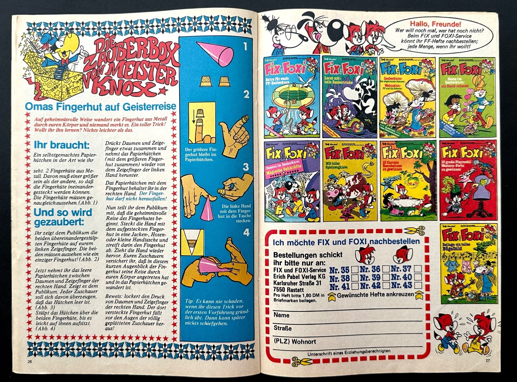 Fumetti: Fix und Foxi  Band 44   1980 – Usato da Seltisberg venduto da quadartswiss 1