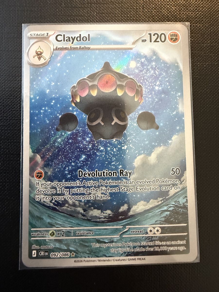 Pokémon Cartes à collectionner: Claydol #092 CRI EN – Neuf (Voir description) à Savigny par Matgab94