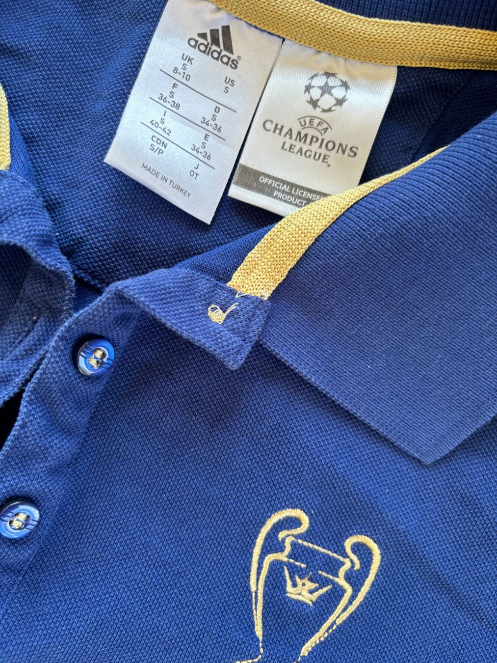 Adidas Magliette Polo: S_adidas uefa champions league – Usato da St-George venduto da elena27 2