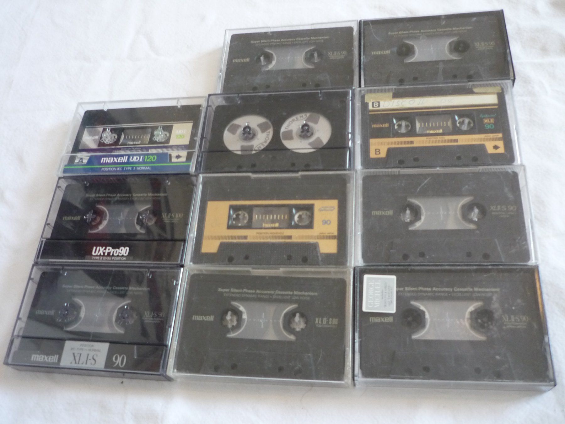 Kompaktkassetten: 11x Kassetten Maxell Thorens Div. – Gebraucht aus Beringen von Flatretriever