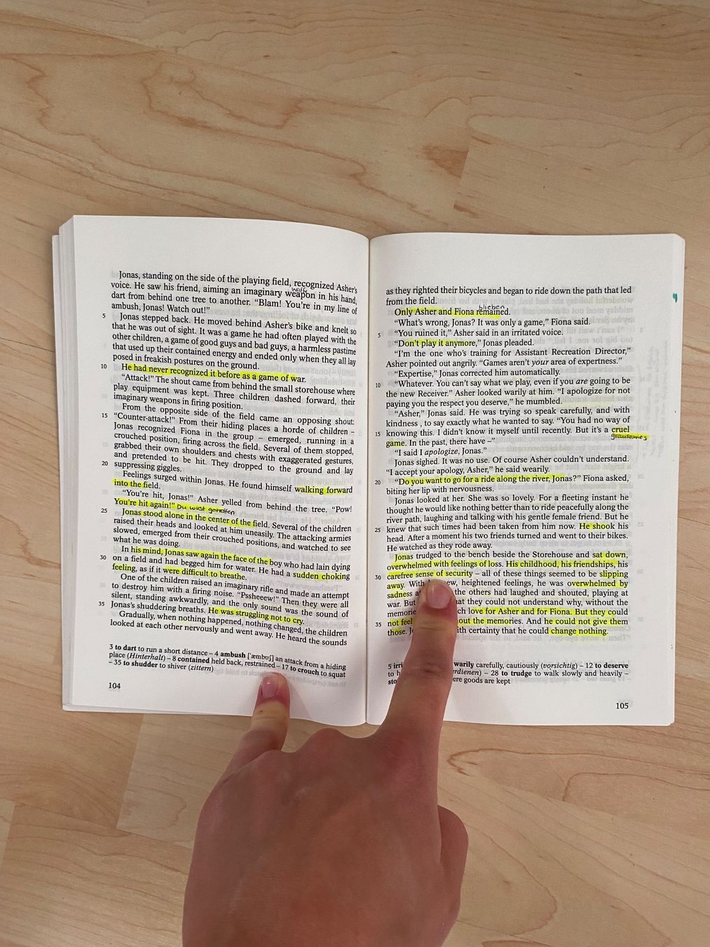 Libri: Buch “The giver” – Usato da Winterthur venduto da m.tix 2