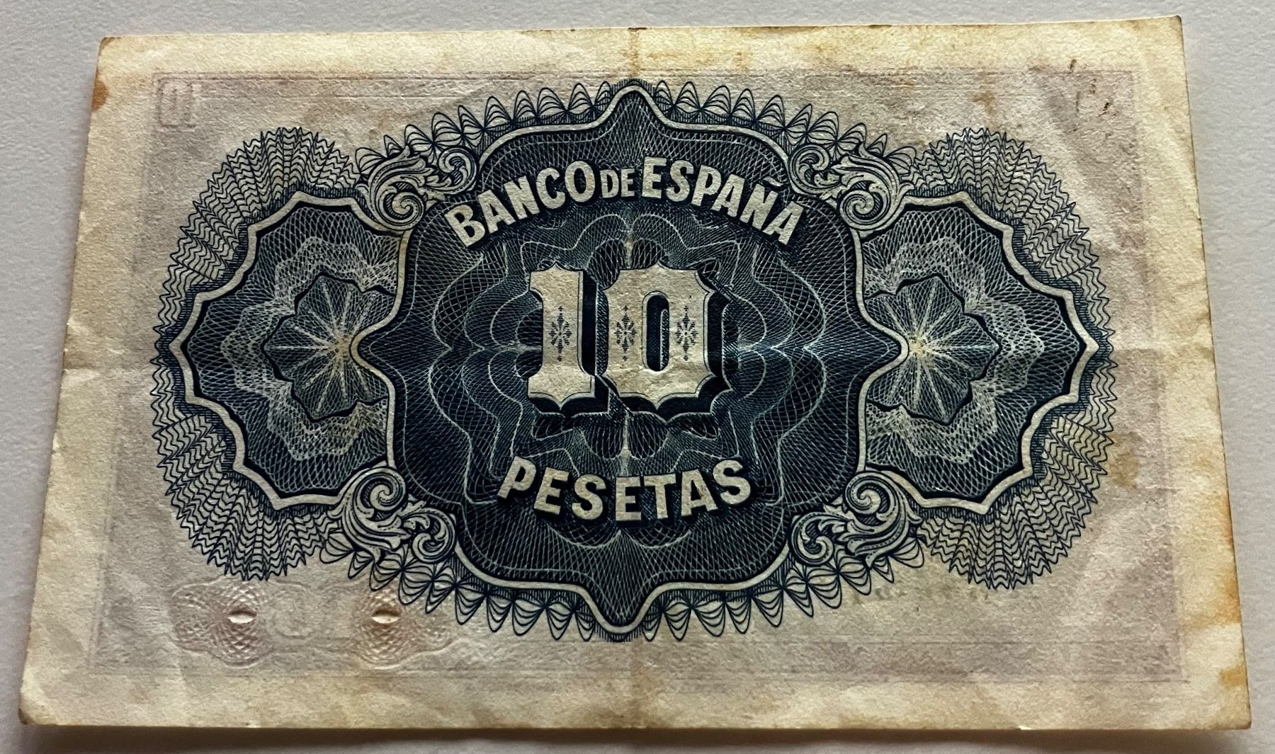 Banconote: Spanien 10 Pesetas 1935 – Usato da Algetshausen venduto da Carrhard 1