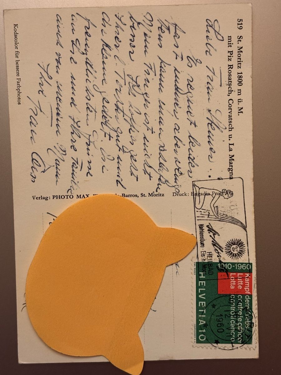 Cartoline postali: AK von St. Moritz – Usato da Rümlang venduto da Kartenpost1 1
