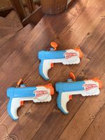 NERF Super Soaker 3er Set Wasserpistolen