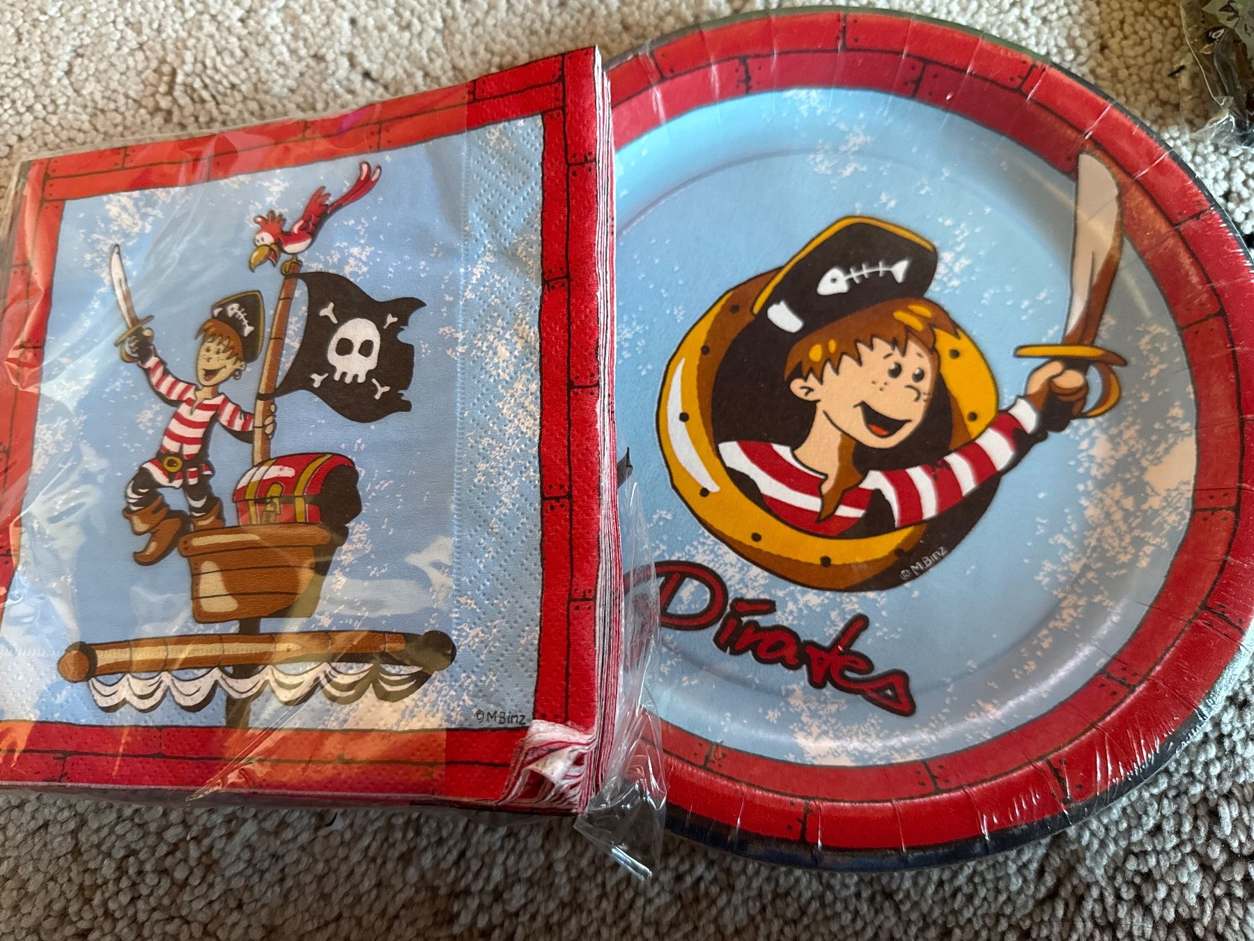 Tutte le decorazioni: Piraten-Party-Pack – Nuovo (secondo la descrizione) da Andelfingen venduto da Judy0007 1