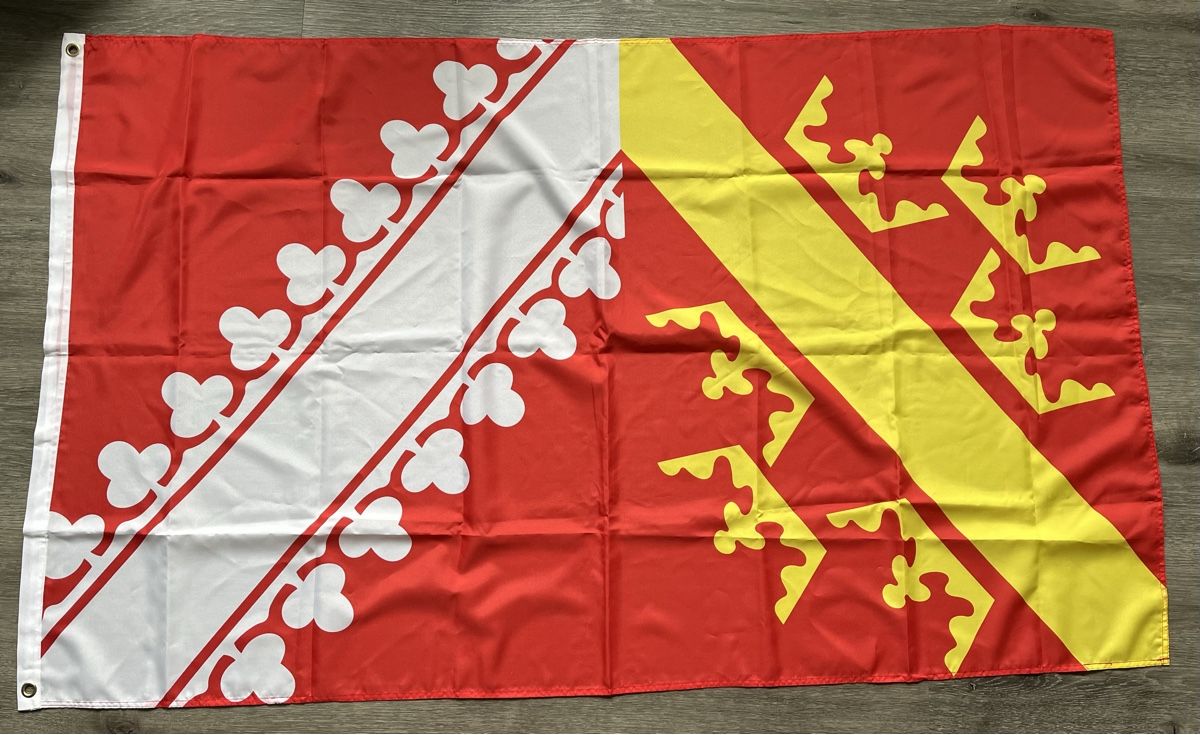 Bandiere: Elsässer Fahne 90x150cm – Nuovo (secondo la descrizione) da Lupsingen venduto da Kummer-Seiler